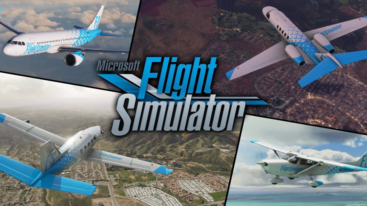 microsoft flight sim hero shot