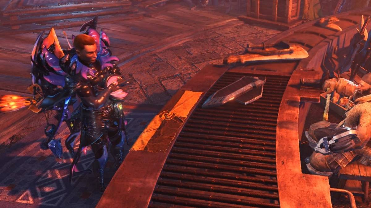 hunter at forge iceborne