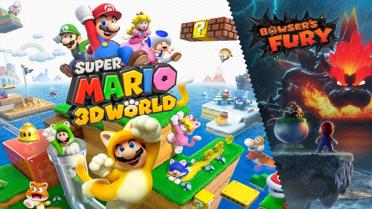 Super Mario 3D World key art