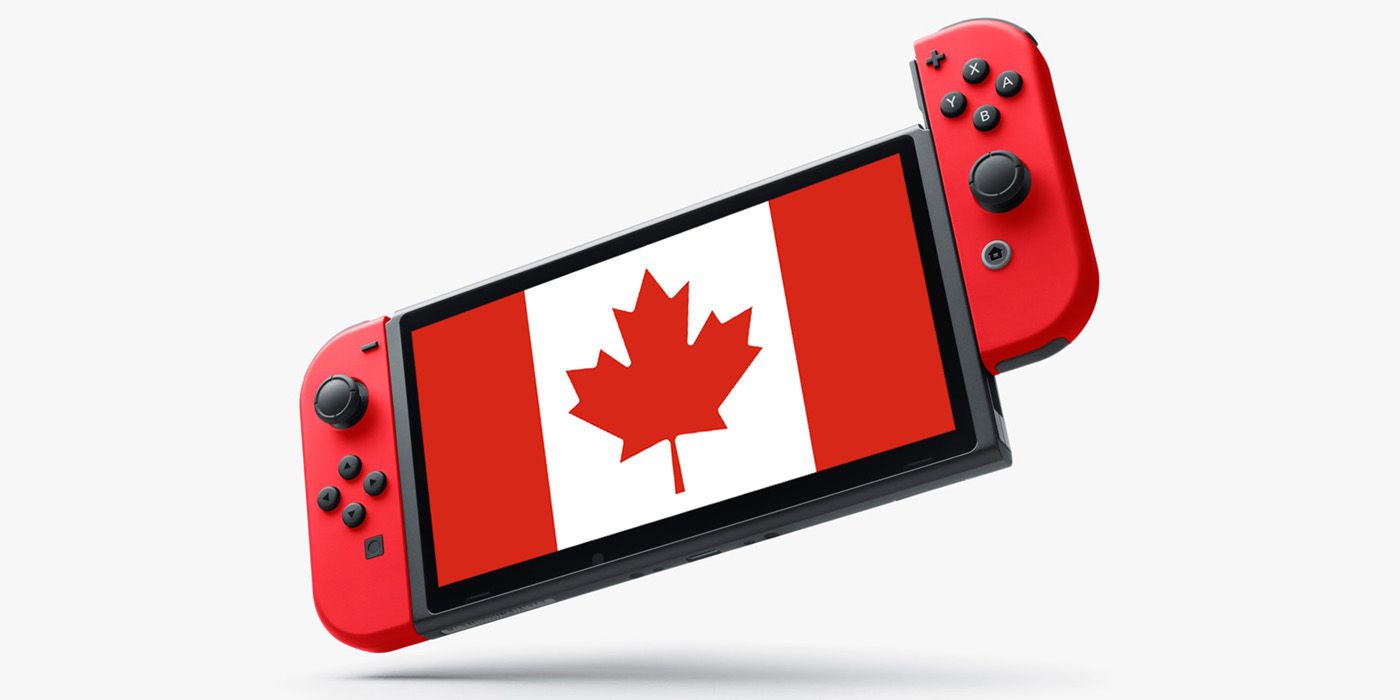 nintendo switch canada flag tilt