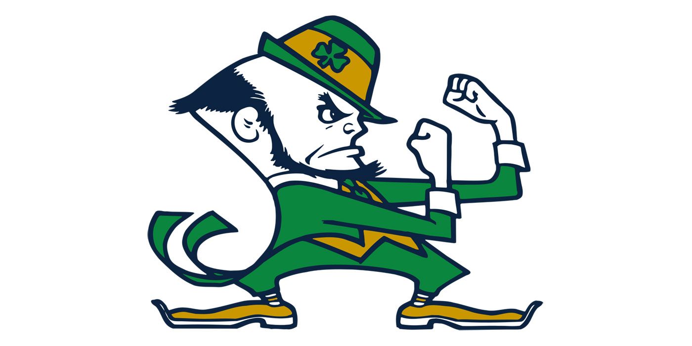 notre dame fighting irish logo mascot