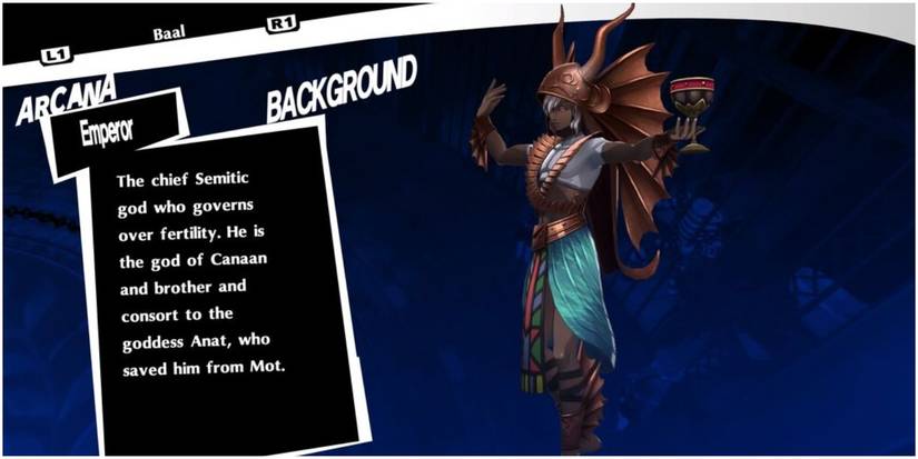 canaan god in the emperor arcana.