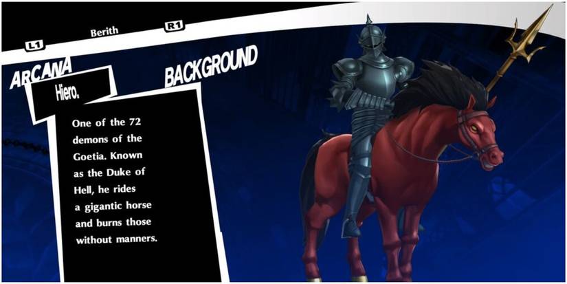 demon from the lesser key of solomon in the hierophant arcana.