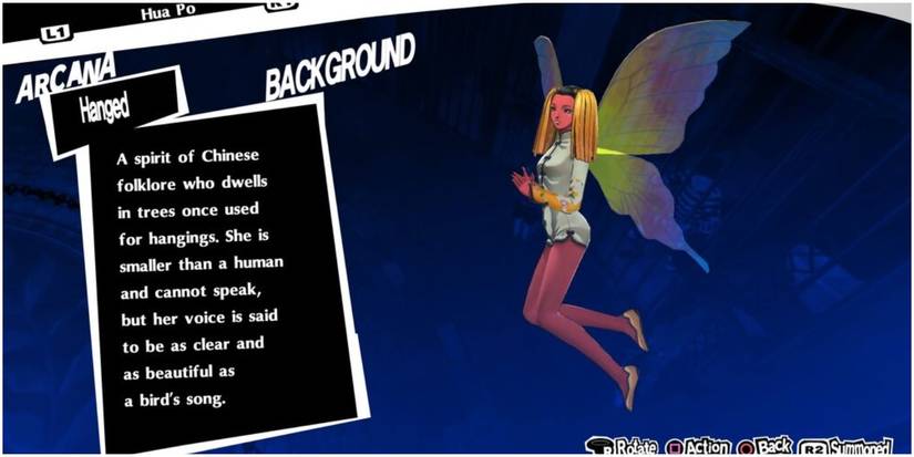 chinese spirit from the hanged man arcana.