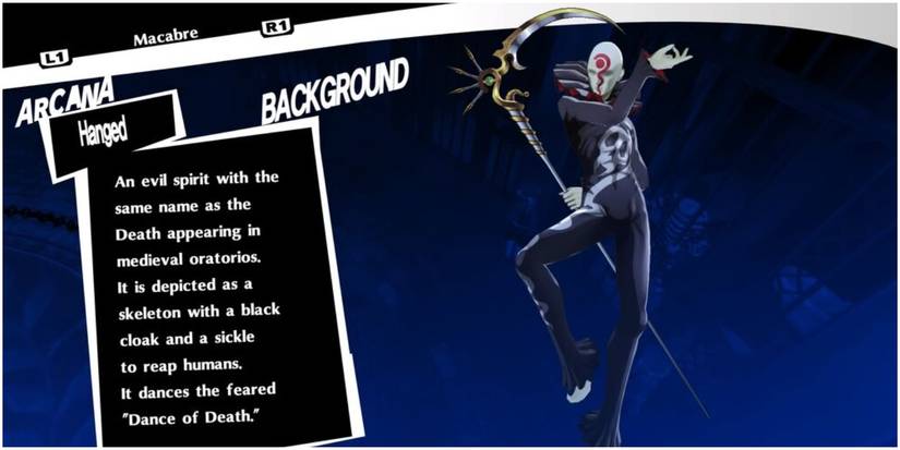 a powerful evil spirit as in the hanged man arcana.