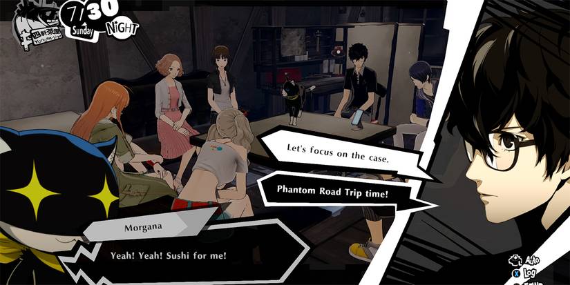 persona 5 strikers conversation road trip