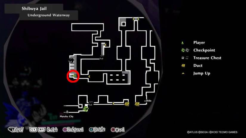 persona 5 strikers forgotten desire location