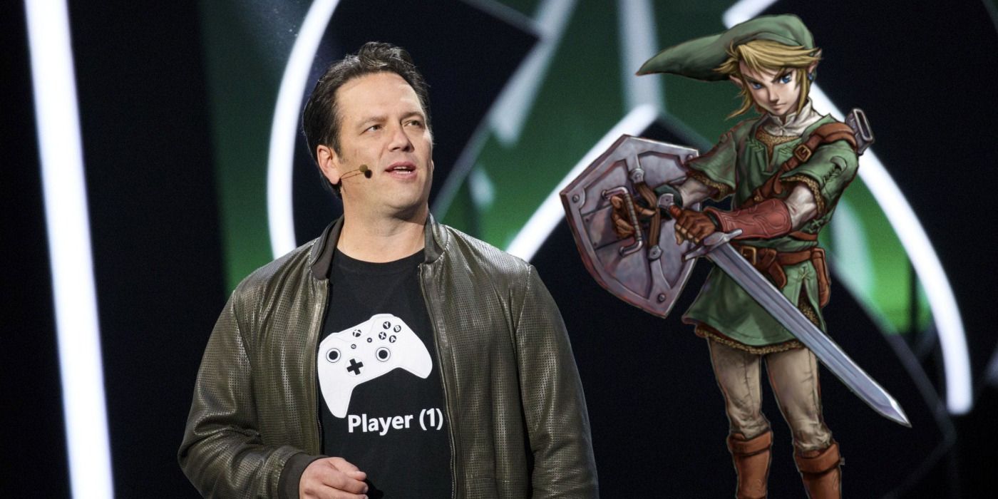 phil spencer and link from the legend of zelda twilight princess