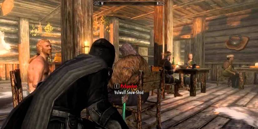 Pickpocketing in Skyrim