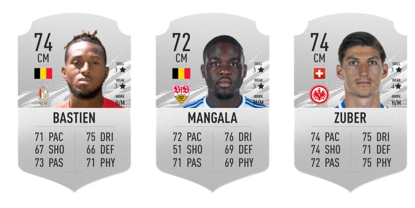 Fifa Silver Midfielders