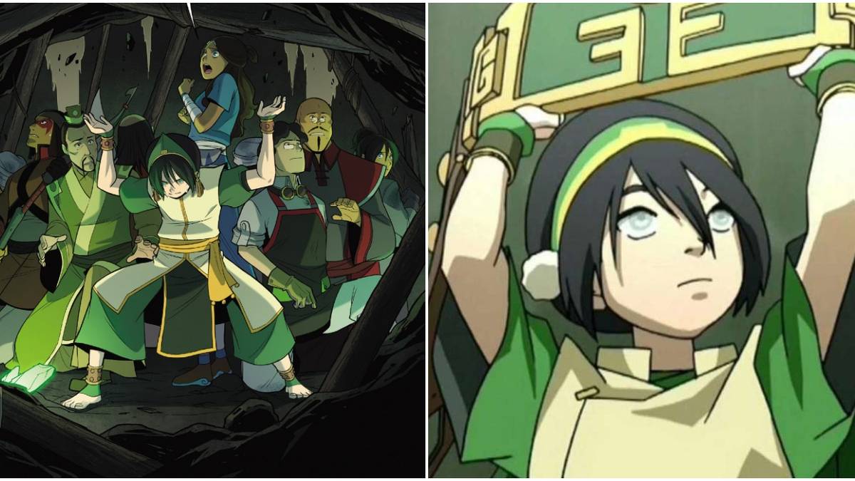 Comic vs show toph