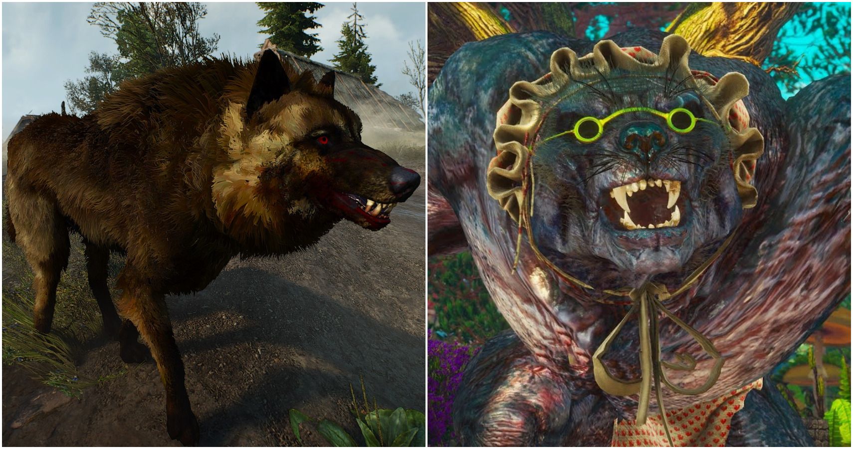 The Witcher 3 beast feature