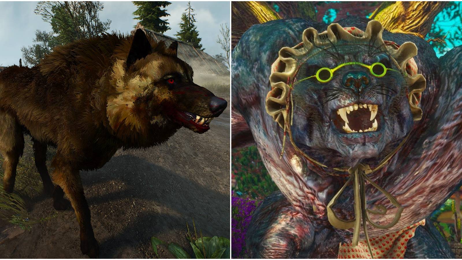 The Witcher 3 beast feature