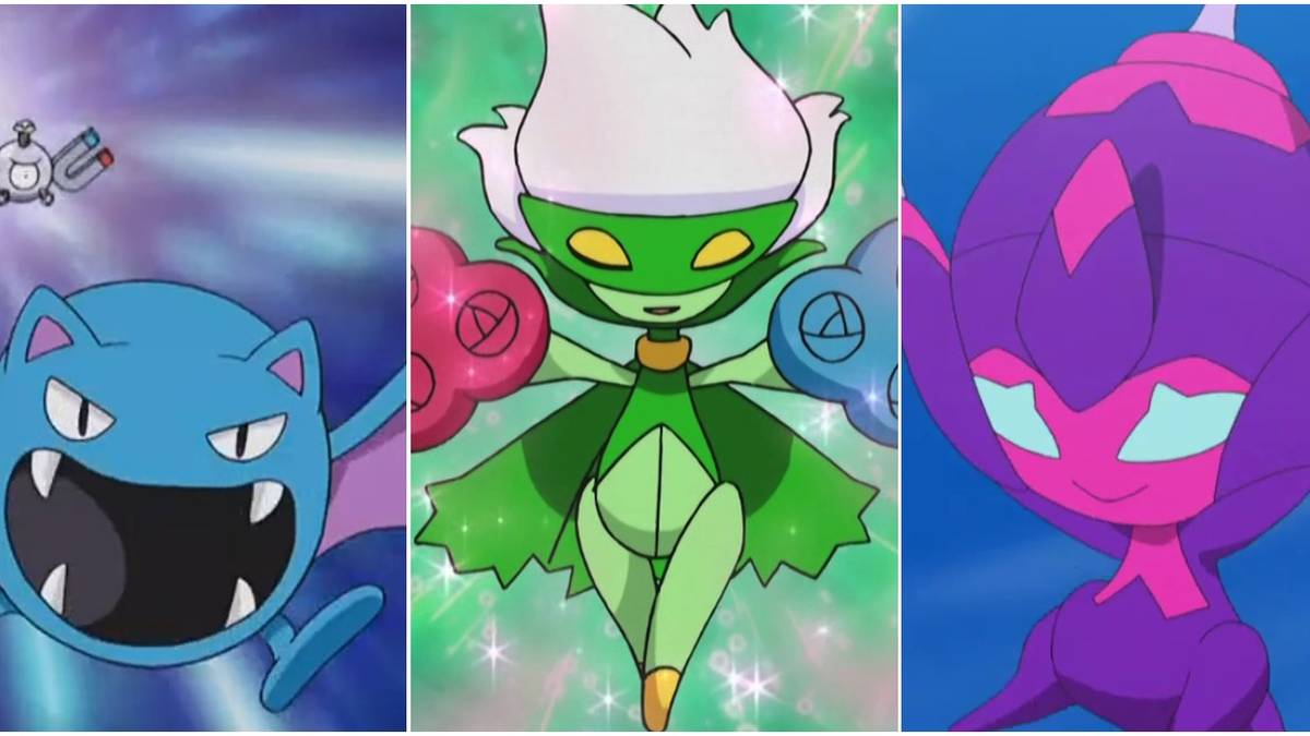 Golbat, Roserade, and Poipole