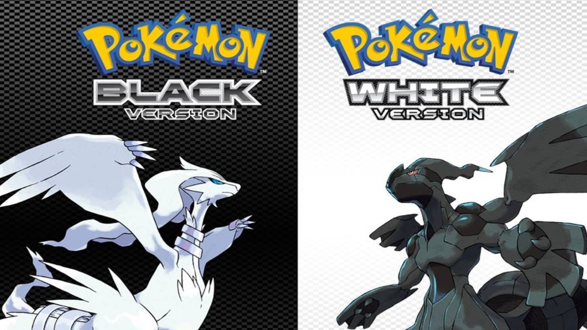 pokemon black and white titles and legendary pokemon