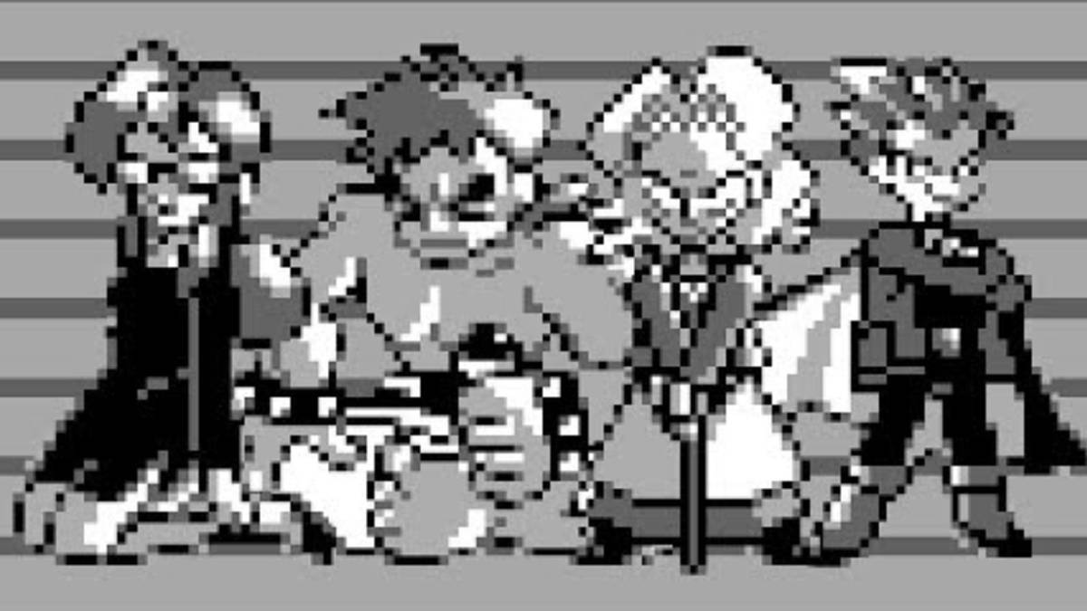 pokemon red and blue elite 4 four