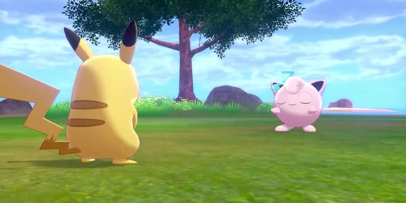 pokemon sword and shield pikachu and jigglypuff sing