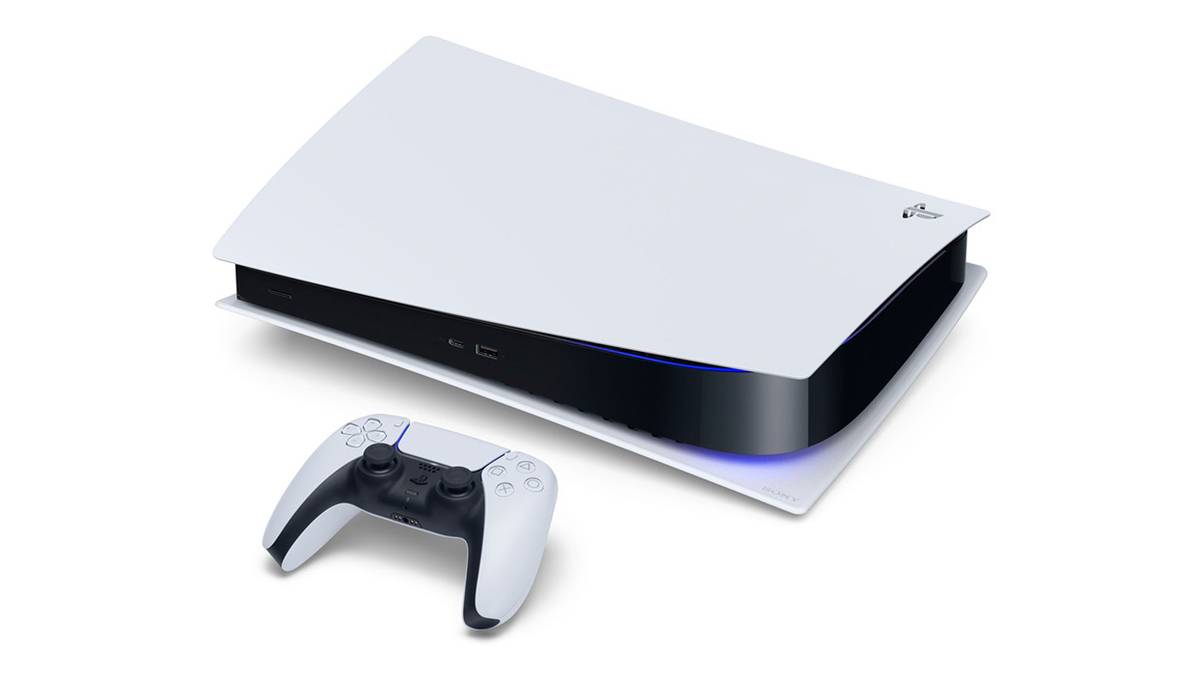 ps5 console white controller white background