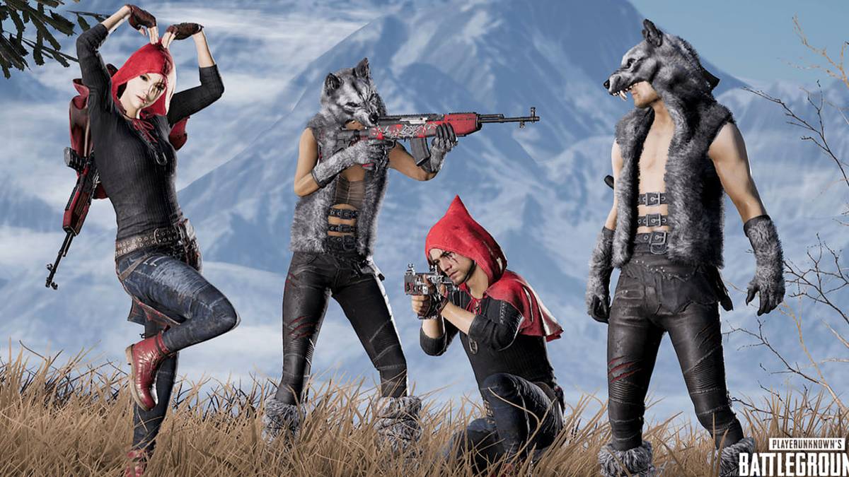 pubg update red riding hood big bad wolf