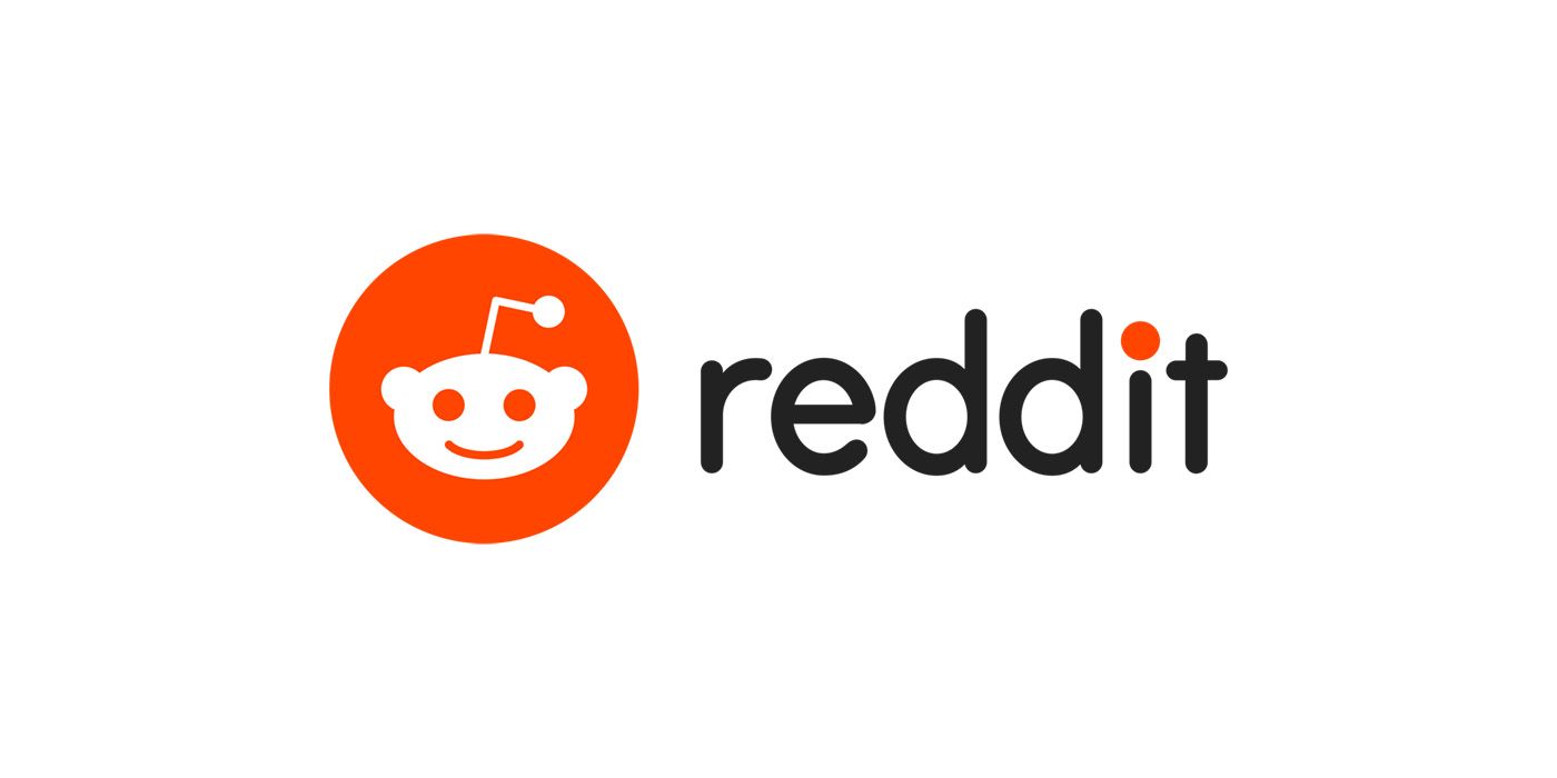 reddit logo orange black white background