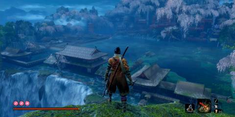 one of the final areas in sekiro and one with the most treasure carp scales.