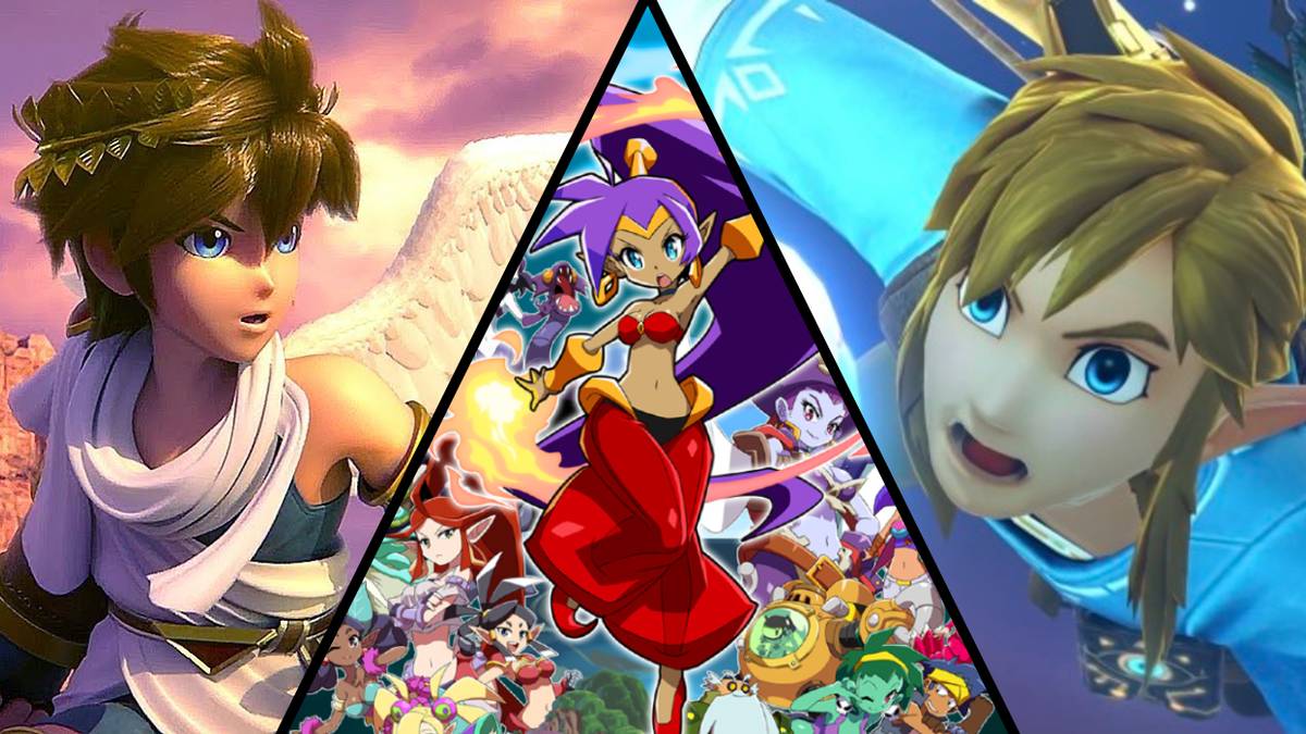 shantae seven sirens link pit super smash bros ultimate