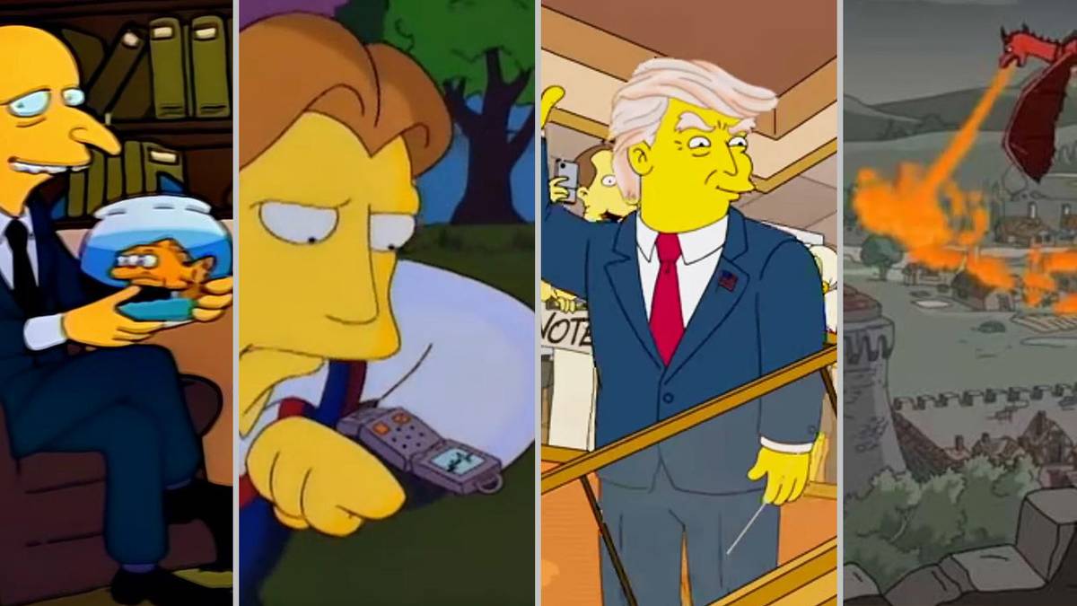 Some of the many things that have been accurately predicted by The Simpsons over the years