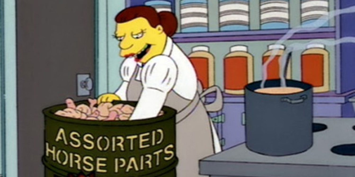 The Simpsons also predicted the 2013 horse meat scandal in season 5