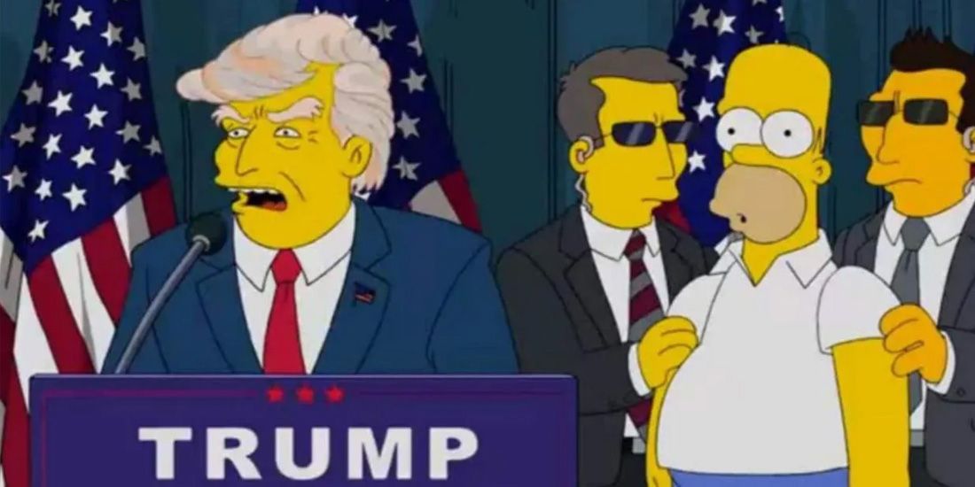 The Simpsons predicted Donald Trump's presidency in 2011