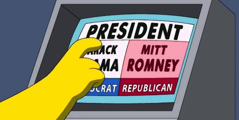The Simpsons predicted faulty voting machines in season 20
