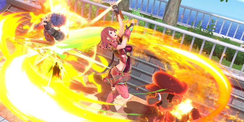 super smash bros. ultimate pyra flame nova