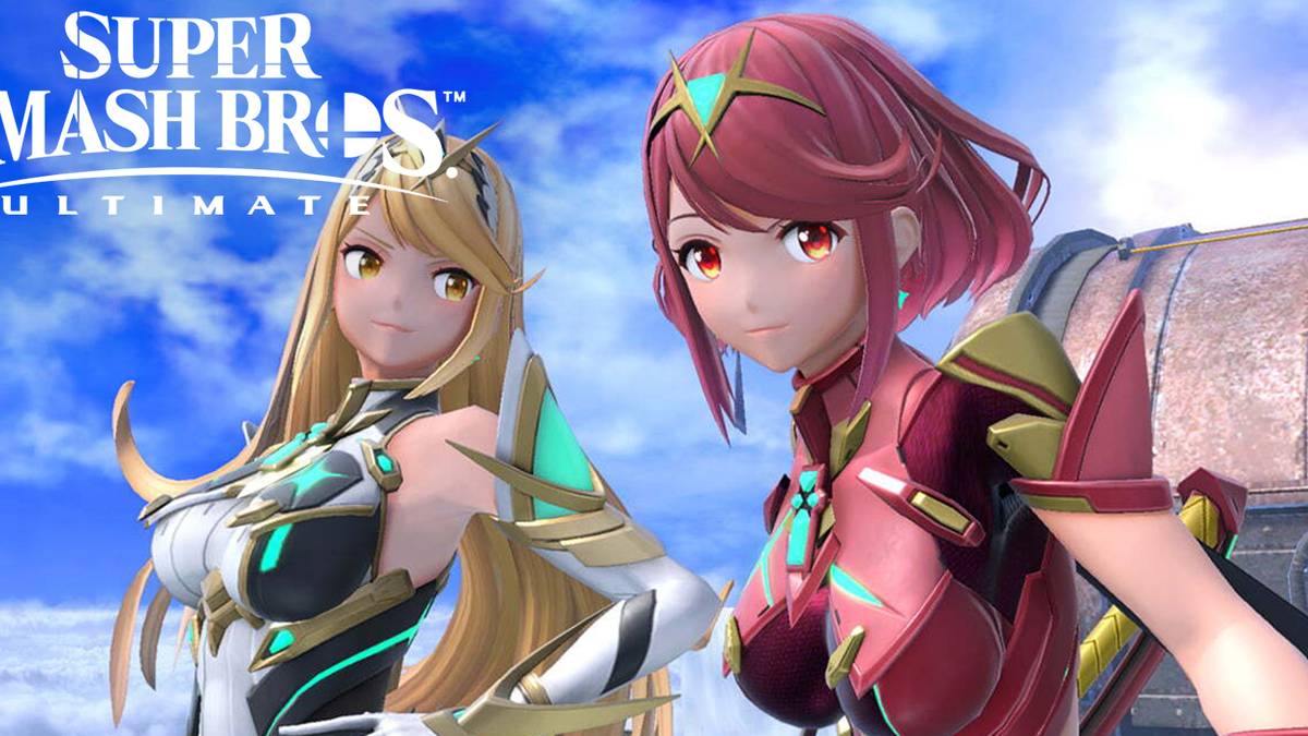 super smash bros. ultimate pyra mythra trailer breakdown