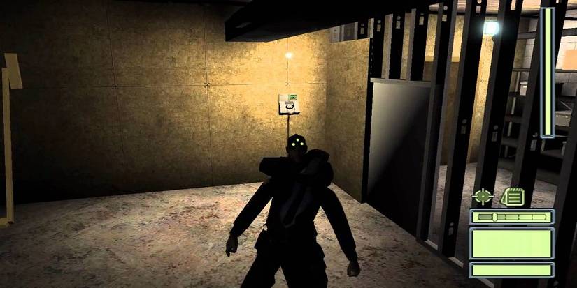 Sam dragging an enemy