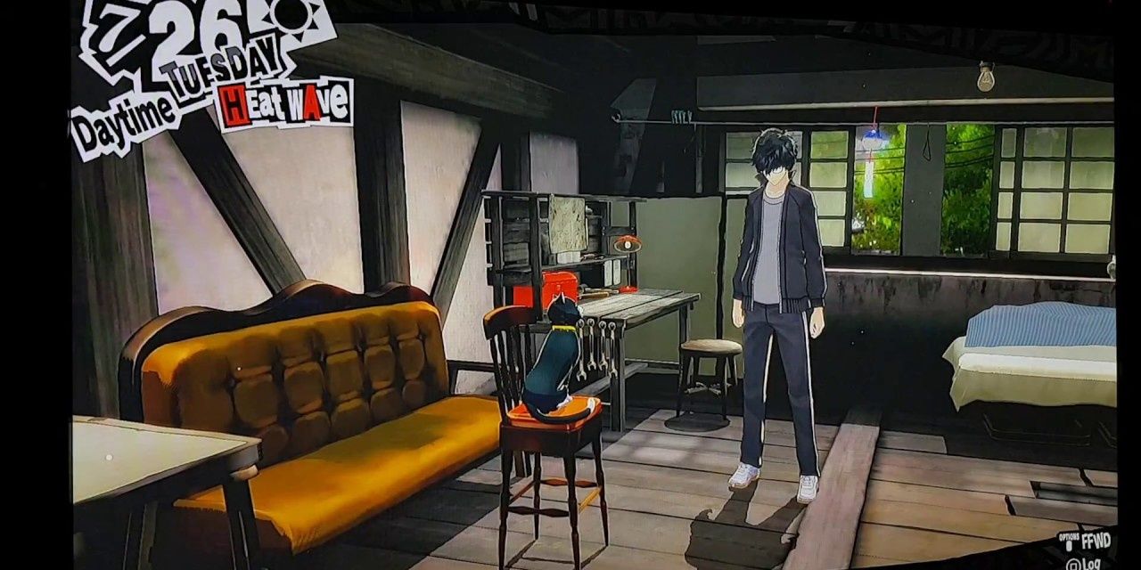 Furniture in Joker's room