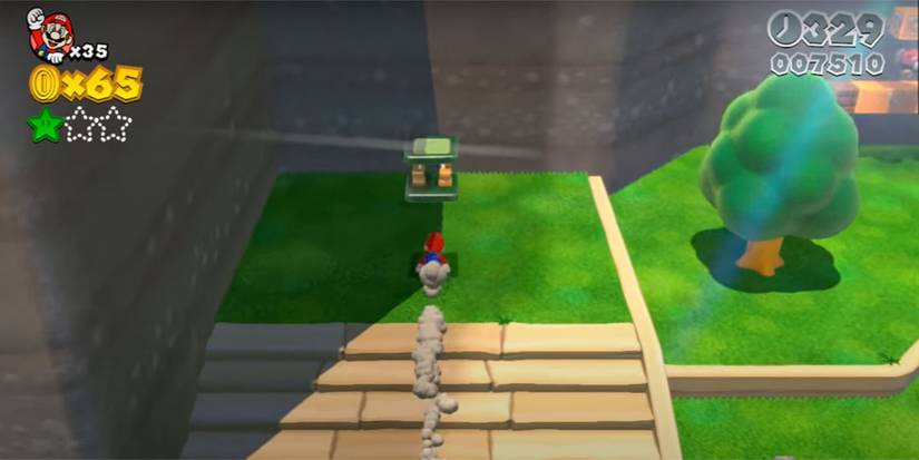 super mario 3d world 4-4 green star 2