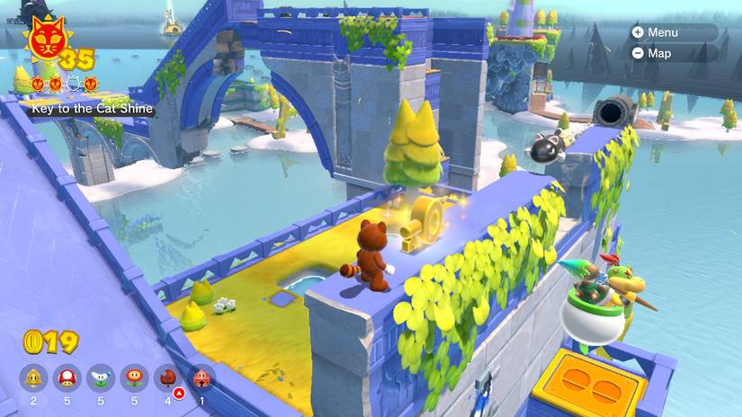 super mario 3d world cat