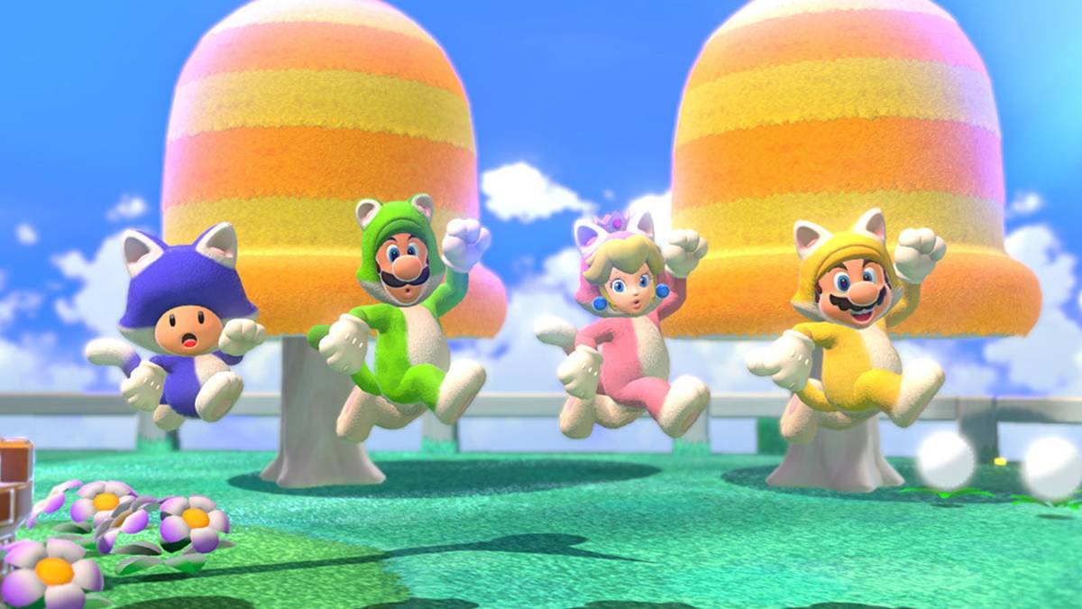 super mario 3d world super bell hill