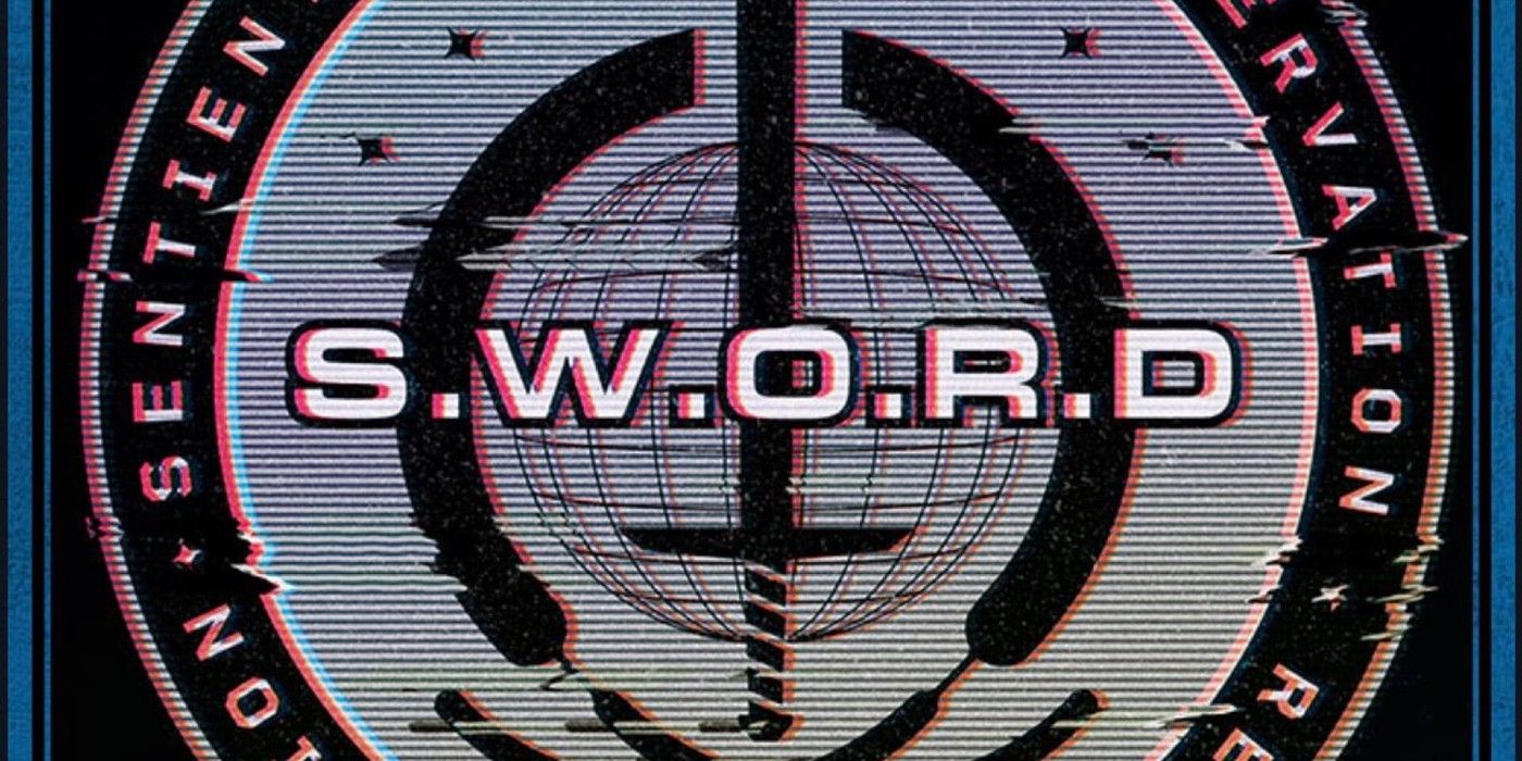 The logo for the S.W.O.R.D. agency seen in Marvel's WandaVision