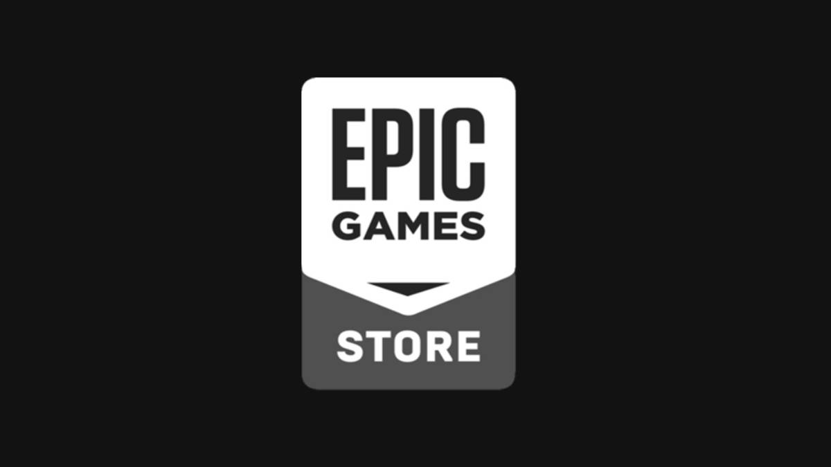epic games store logo black background