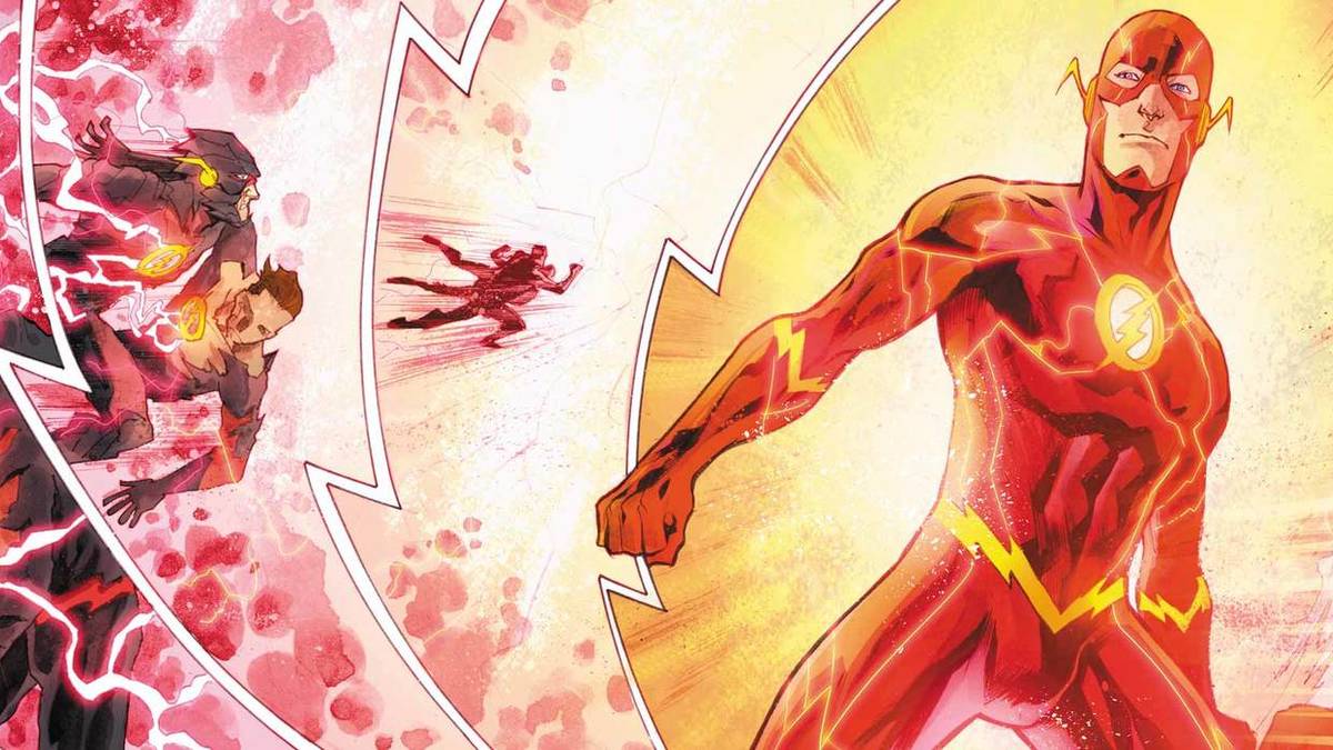 the flash dc comic design