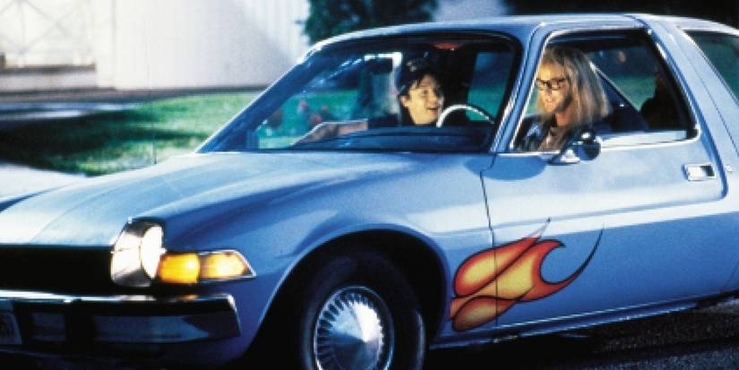 Wayne and Garth in the Mirthmobile