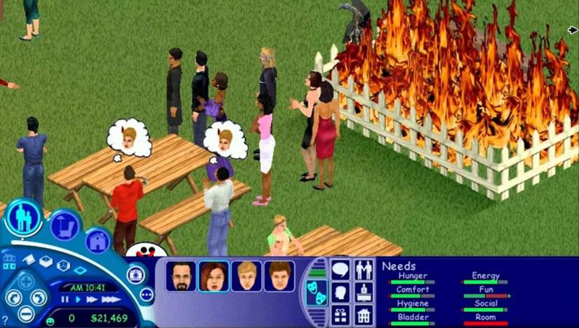the sims 1 timeline goth