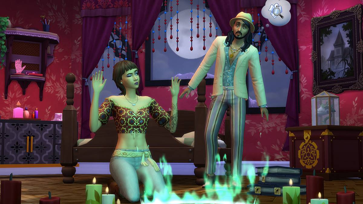 The Sims 4 Paranormal Stuff Seance Medium Skill