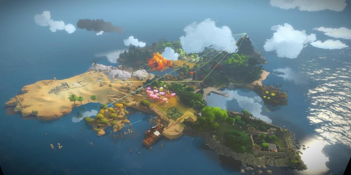 The Witness' map