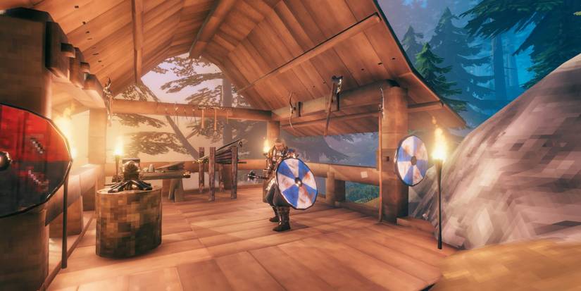 Forge Tool Rack Valheim Valheim: How To Craft A Forge And How To Upgrade It