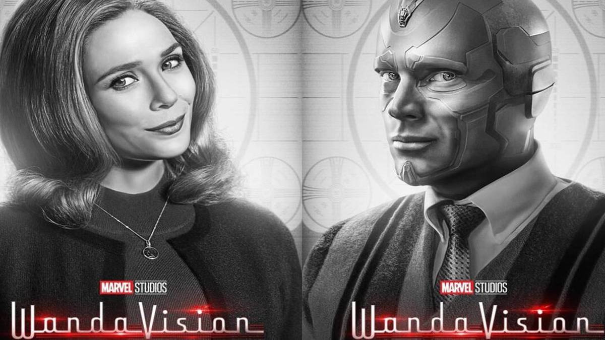 wandavision posters next to each other