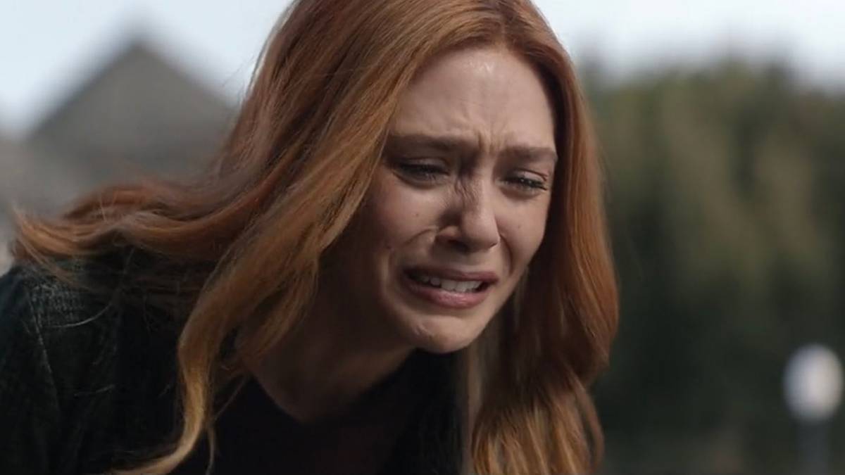 wandavision wanda crying
