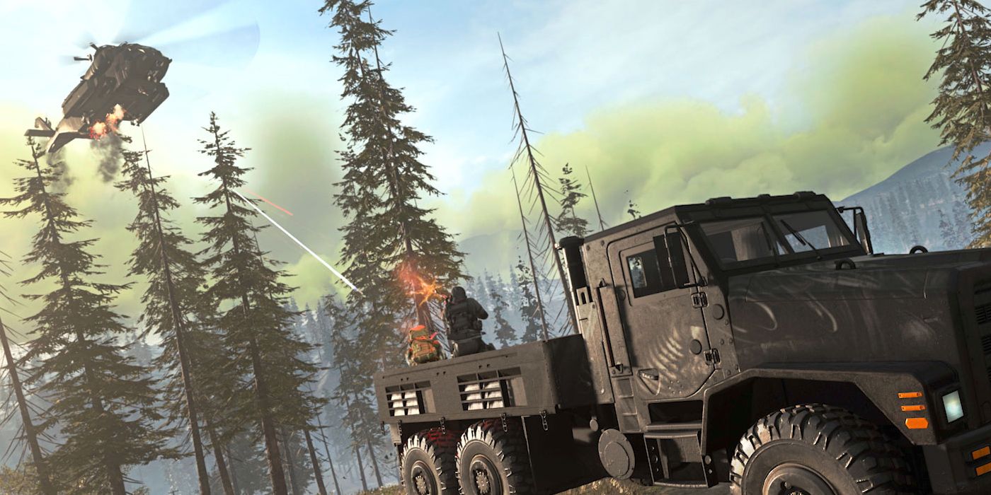 call of duty truck helicopter warzone