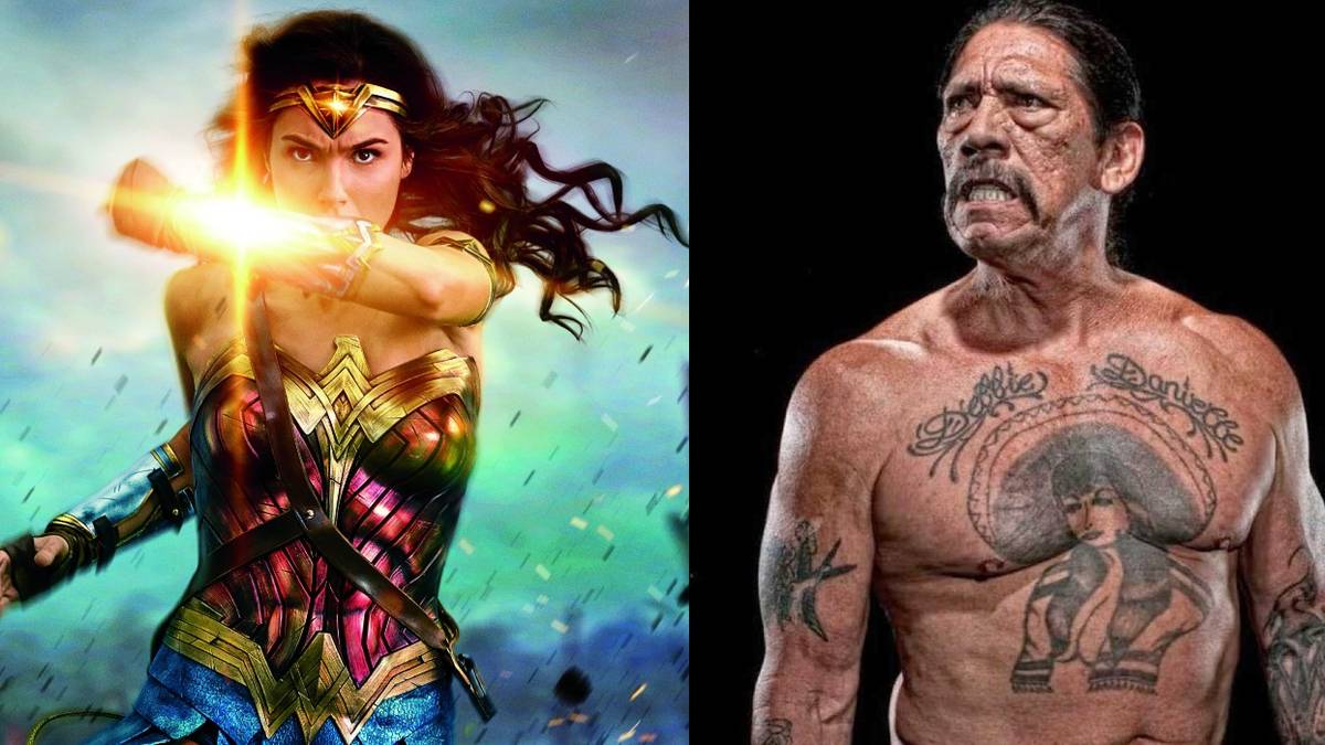 Wonder Woman and Danny Trejo are not a pair often seen together