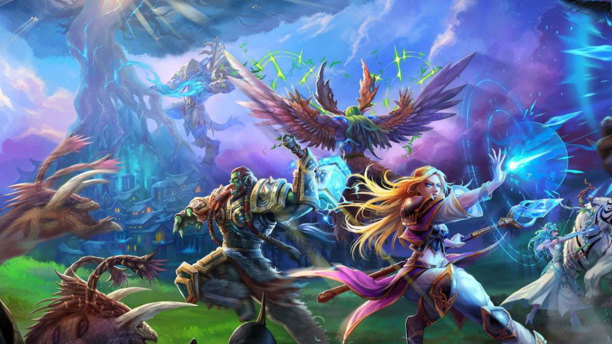 World of Warcraft raid art